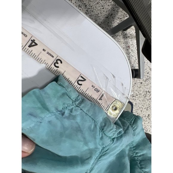 Hard Tail Forever Ombré Long-Sleeve Romper Girls XL 16 Button Green Blue Rayon - Picture 8 of 8